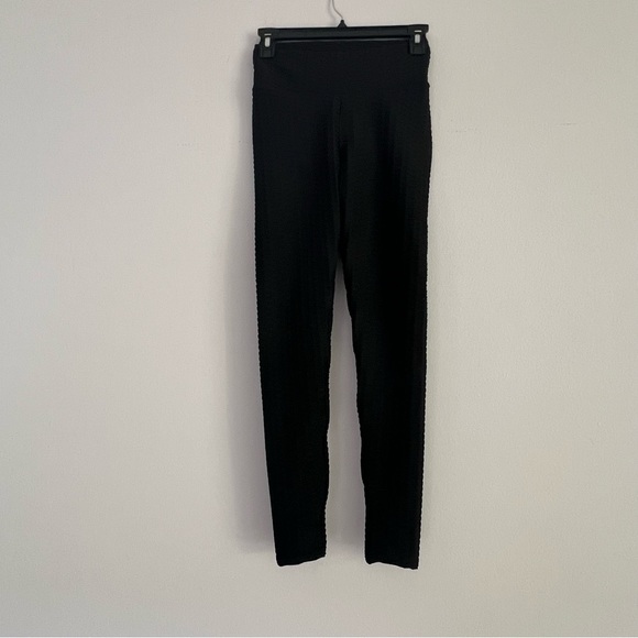 High waisted honeycomb scrunch butt leggings - Picture 3 of 7